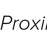 Proxima Nova Alt