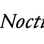 Nocturne Serif