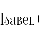 Isabel Condensed Unicase