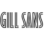 Gill Sans Nova Inline