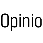 Opinion Pro Condensed