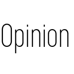 Opinion Pro ExtraCondensed