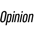 Opinion Pro ExtraCondensed