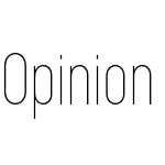 Opinion Pro ExtraCondensed