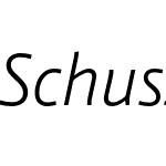 Schuss Sans PCG