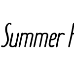 Summer Font