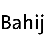 Bahij TheSansArabic