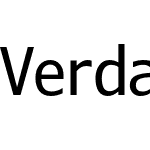 Verdana Pro Cond Regular