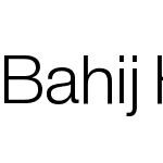Bahij Helvetica Neue