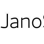 Jano Sans Pro