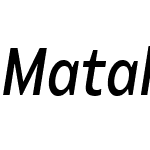 Matahari Condensed