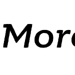 Moreno Rough Medium Italic