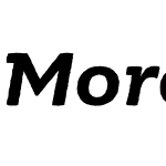 Moreno Rough SemiBold Italic