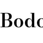 Bodoni Moda 9pt