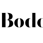 Bodoni Moda 72pt