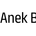 Anek Bangla SemiCondensed