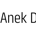 Anek Devanagari SemiCondensed