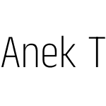 Anek Tamil SemiCondensed