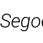 Segoe UI