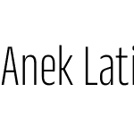 Anek Latin Condensed