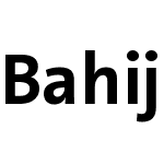 Bahij TheSansArabic