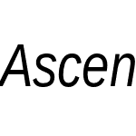 Ascender Sans Narrow