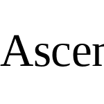 Ascender Serif