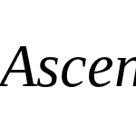 Ascender Serif