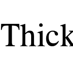 Thick Naskh