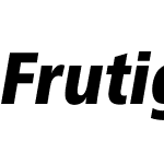 Frutiger Neue LT Pro