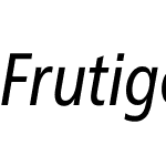 Frutiger Neue LT Pro