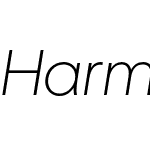 Harmonia Sans W1G