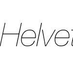 Helvetica Neue LT Pro