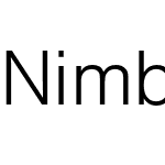 Nimbus Sans L