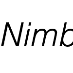 Nimbus Sans L