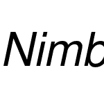 Nimbus Sans L