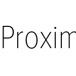 Proxima Nova Condensed