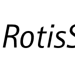 Rotis Sans Serif W1G