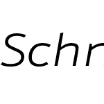 Schnebel Sans ME Expand