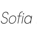 Sofia Pro Condensed