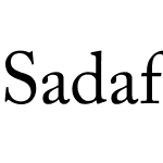 Sadaf Unicode