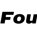 Foundation Sans Wide