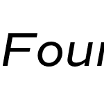 Foundation Sans Wide