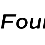 Foundation Sans Wide