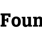 Foundation Serif Didot