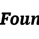 Foundation Serif Didot