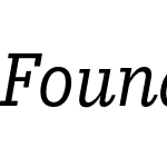 Foundation Serif Didot