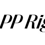 PP Right Sans