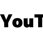 YouTube Sans Black