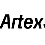 Artex SemiCondensed